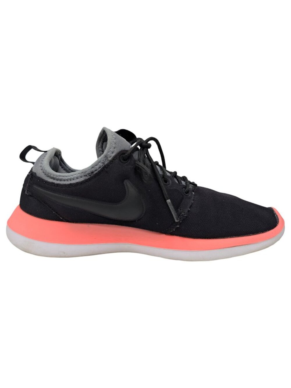 Nike Roshe Two Sneaker Womens Black Pink 844931 Athletic Shoes Size 7.5
